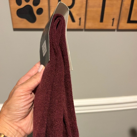 Women's Two Athletic Socks - Maroon  (Small) and White (Medium)  NWT - Picture 8 of 14